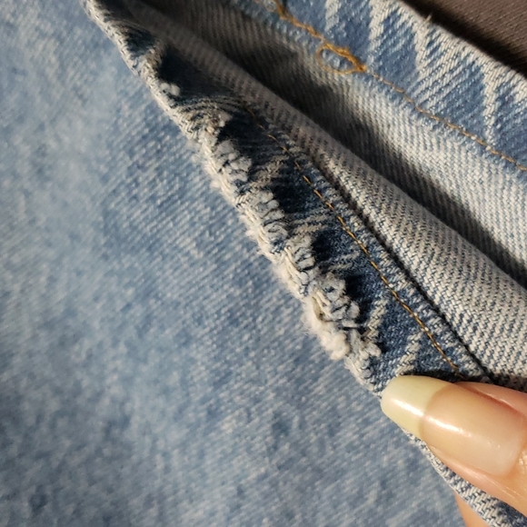 RARE!! Vintage Plus Size Chic High Waist Faded Light Wash Curvy "Mom" Jeans - Picture 10 of 11